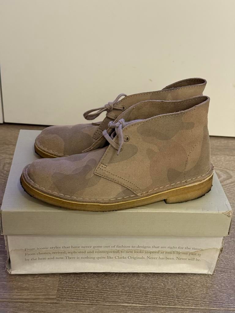 Clarks Desert Boot schoenen maat 38, Bruin, Verzenden, Overige typen, Zo goed als nieuw