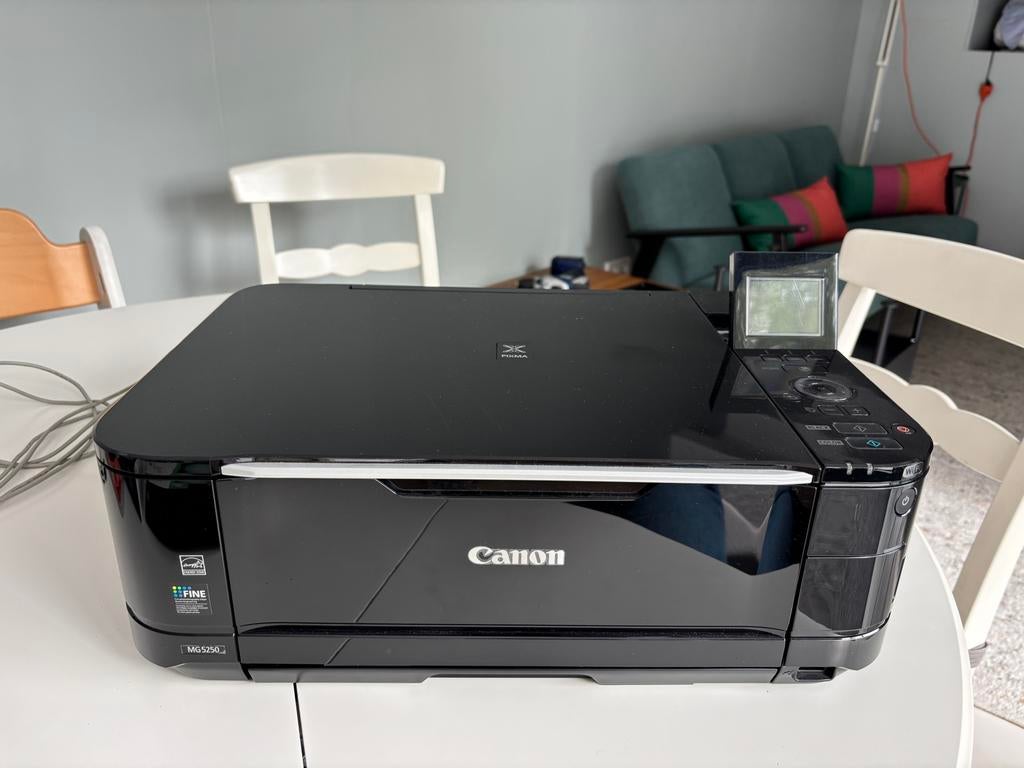 Canon Pixma MG5250 Printer met 4 nieuwe inktcartridges, Computers en Software, Printers, Ophalen, Kleur printen, Inkjetprinter