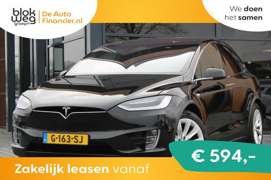Tesla Model X Long Range 6p. € 34.950,00, Auto's, Tesla, Model X, Gebruikt, Zwart, 2250 kg