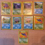9 Fossil Pokémon kaarten Nederlands 1st edition, Ophalen of Verzenden, Gebruikt, Meerdere kaarten