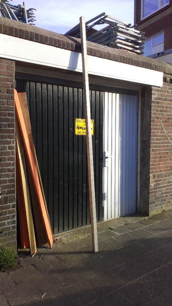 aluminium koker geanodiseerd., Doe-het-zelf en Verbouw, Metalen, Ophalen, Gebruikt, Aluminium