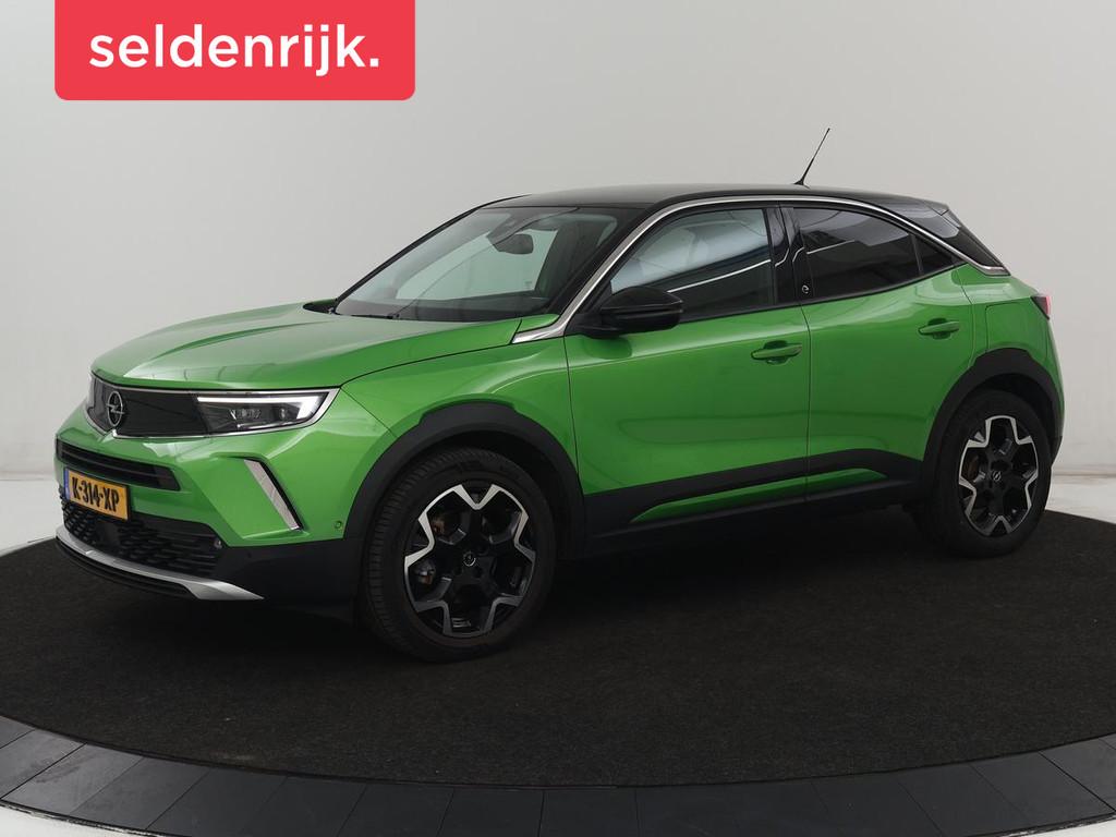 Opel Mokka-e Ultimate 50 kWh | SOH 92,2% | 3 Fase | Stoelver, Auto's, Opel, 136 pk, Gebruikt, Zwart, Adaptive Cruise Control