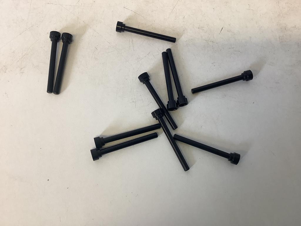 Lego antenne 4H platte bovenkant zwart (1), Ophalen of Verzenden, Gebruikt, Losse stenen, Lego