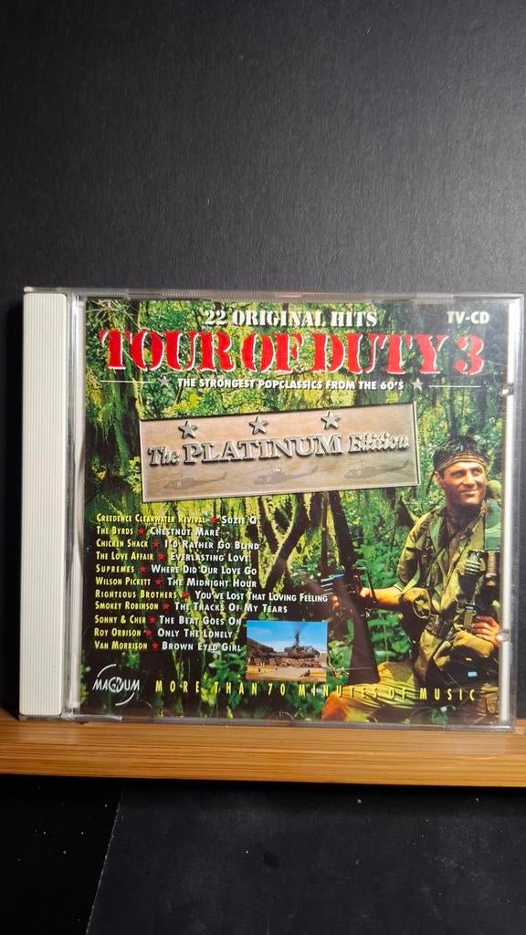 Tour of Duty 3 Platinum Edition TV-CD - Popklassiekers 60s, Ophalen of Verzenden, Gebruikt