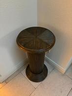Vintage 1970s Pencil Reed Rattan Plantenstandaard, Ophalen, Zo goed als nieuw