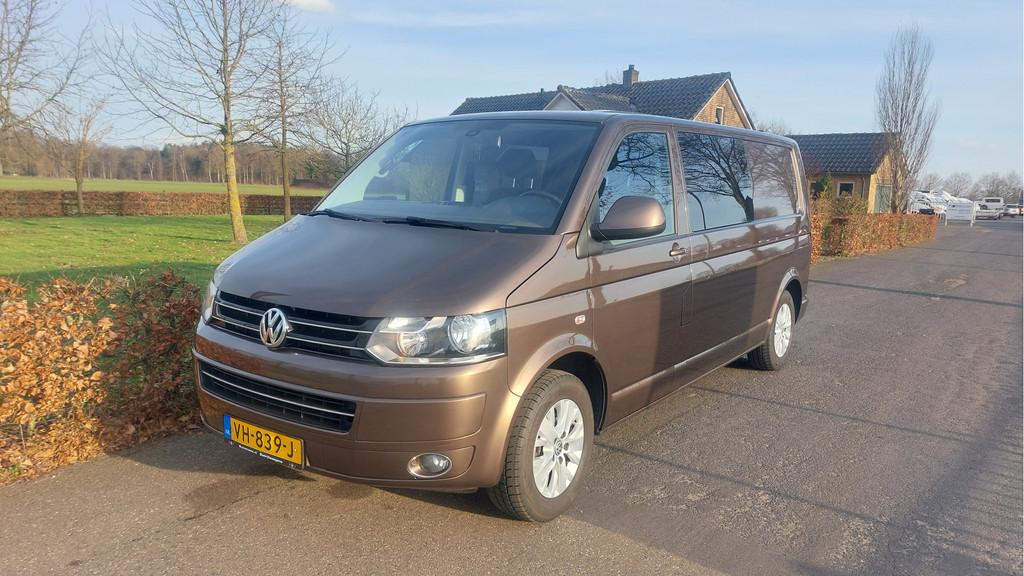 Volkswagen Transporter 2.0 TDI L2H1 BM DC Trendline AIRCO/NA, Voorwielaandrijving, Euro 5, Stof, Gebruikt