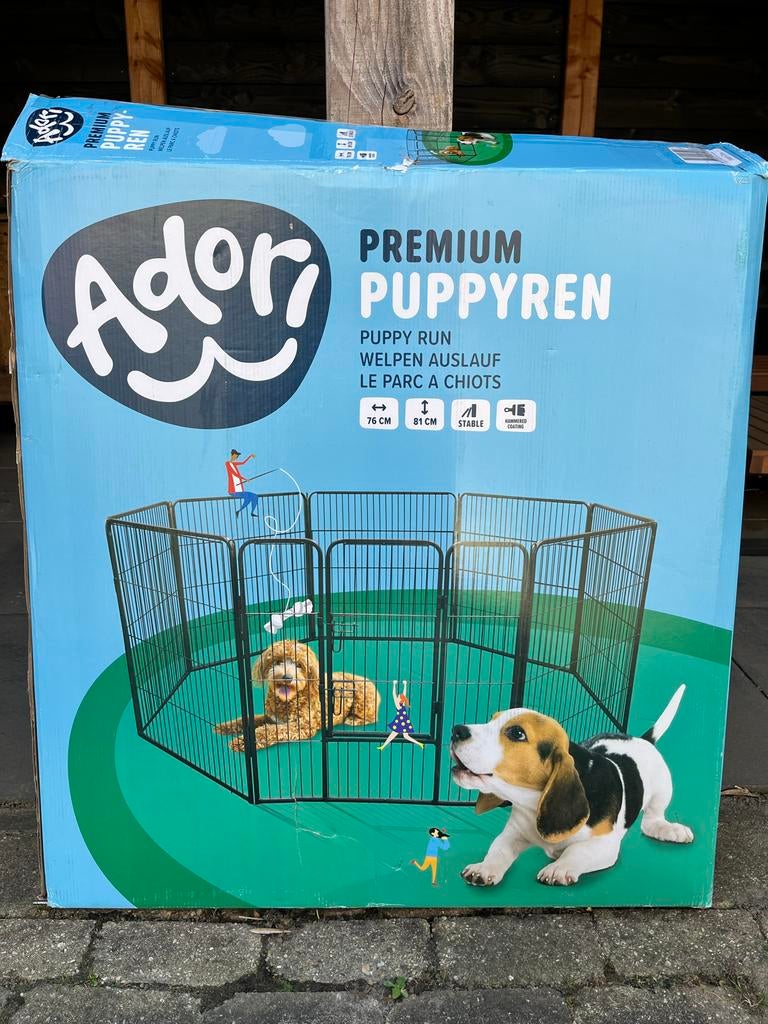 Adori Premium puppy ren. 76x81cm gecoat, Ophalen of Verzenden, Zo goed als nieuw