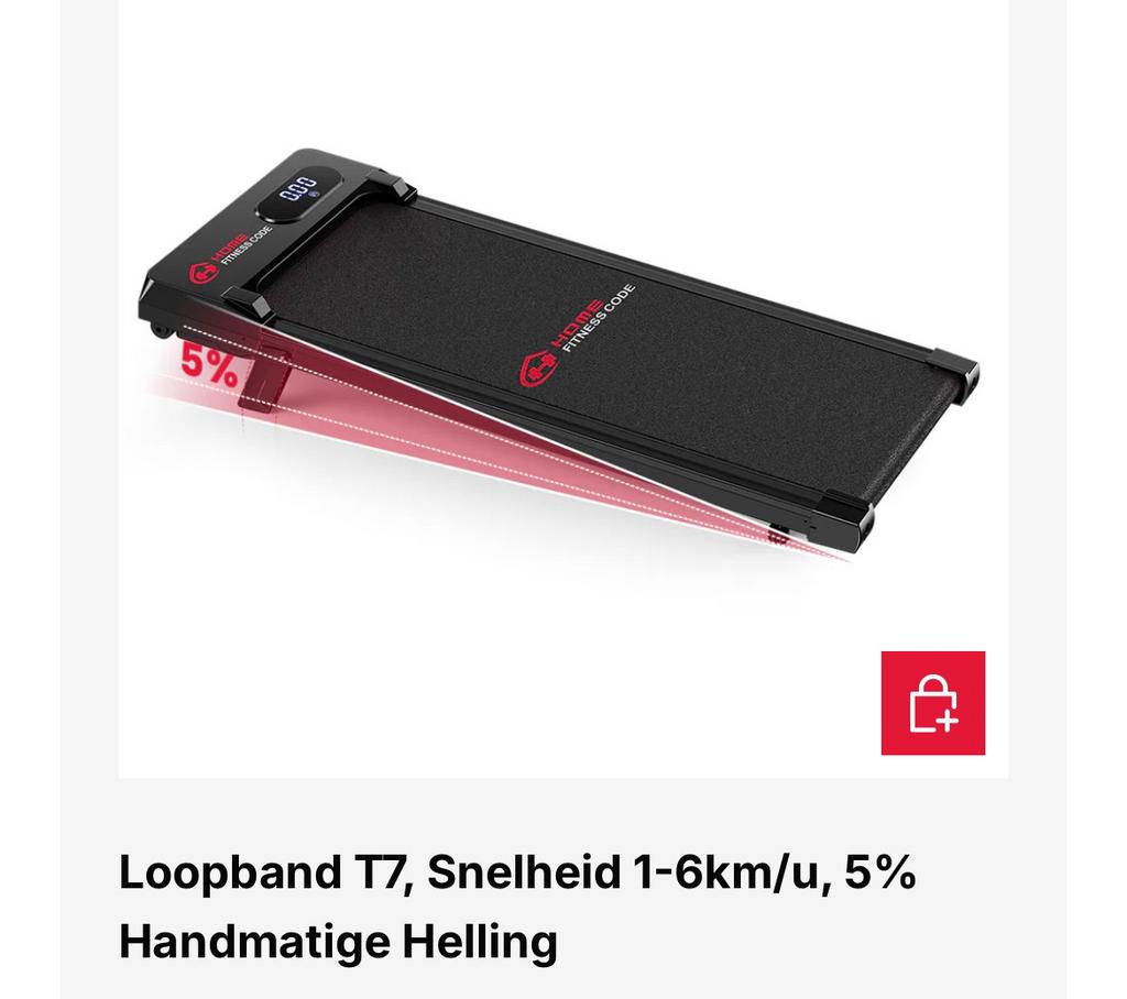 Loopband, walking pad, NIEUW!, Sport en Fitness, Ophalen, Nieuw, Overige typen, Overige merken