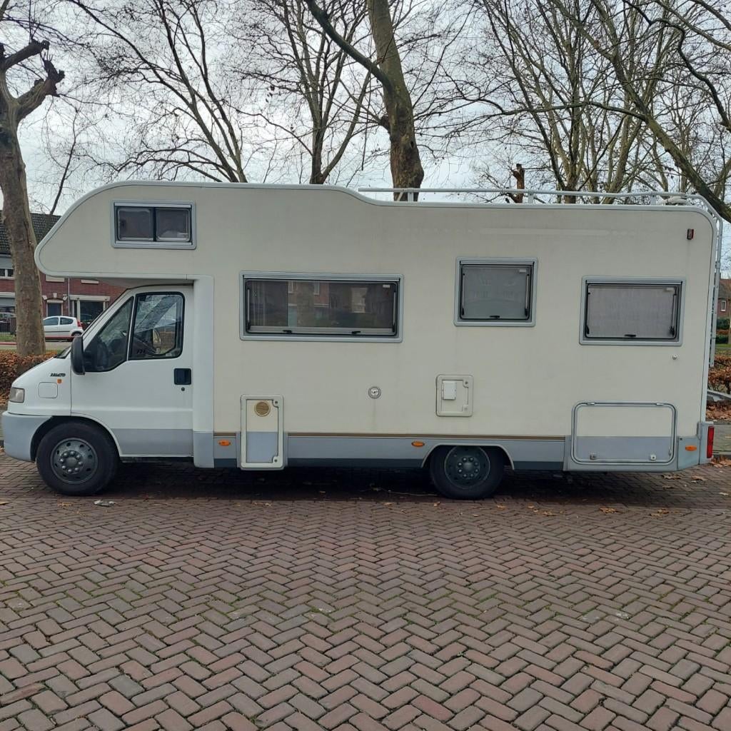 Fiat Adriatik 2.8i TD  l 2002 l  130.000 km l goed onderh., Chemisch toilet, Alkoof, Ringverwarming, Fiat