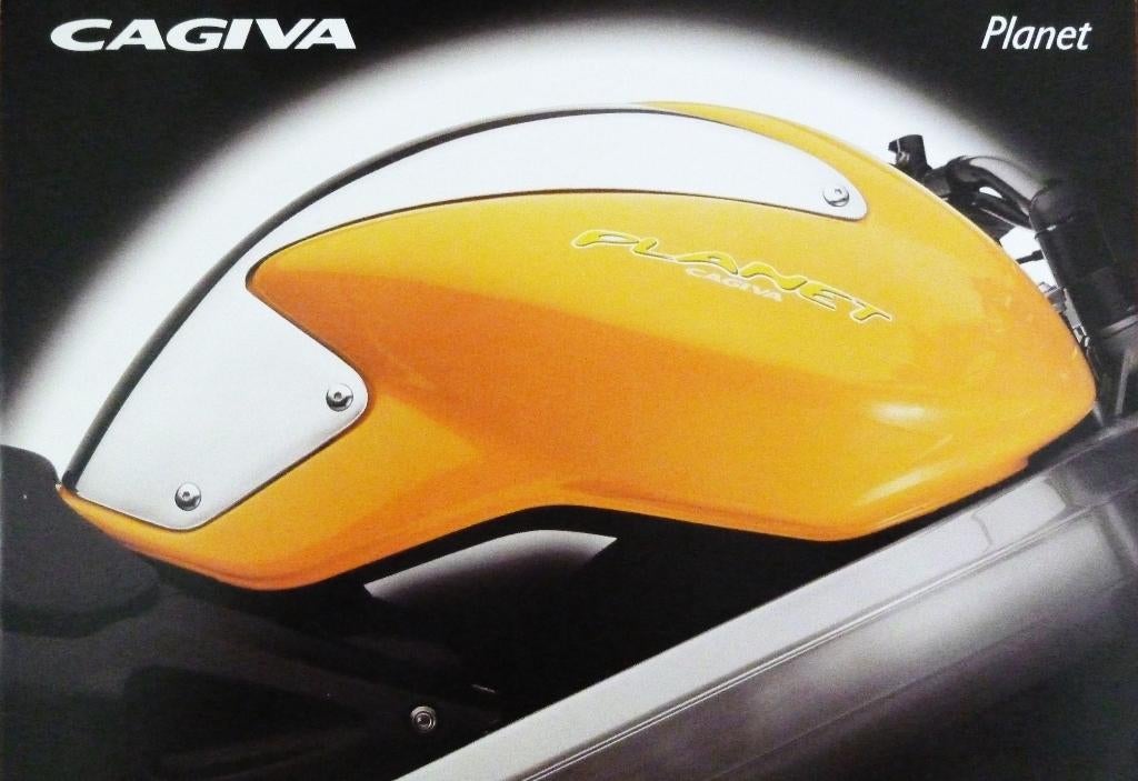 Folder CAGIVA Planet 125 1997, Ophalen of Verzenden, Overige merken