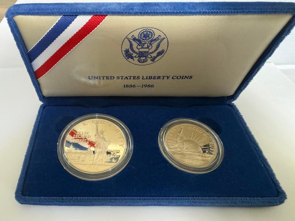 United States liberty coins, Ophalen, Noord-Amerika, Setje