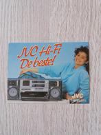 sticker JVC Hi-Fi De beste!, Ophalen of Verzenden, Zo goed als nieuw, Merk