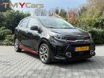Kia Picanto 1.0 DPI GT-line 67pk  Carplay, Keyless, Camera, Voorwielaandrijving, 4 stoelen, Zwart, Origineel Nederlands