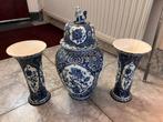 Delfts blauwe vazen set - Royal Sphinx, Antiek en Kunst, Antiek | Vazen, Ophalen