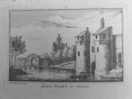 62 / Zeyl Poort te Haarlem Gravure 18e eeuw A. Rademaker, Ophalen of Verzenden