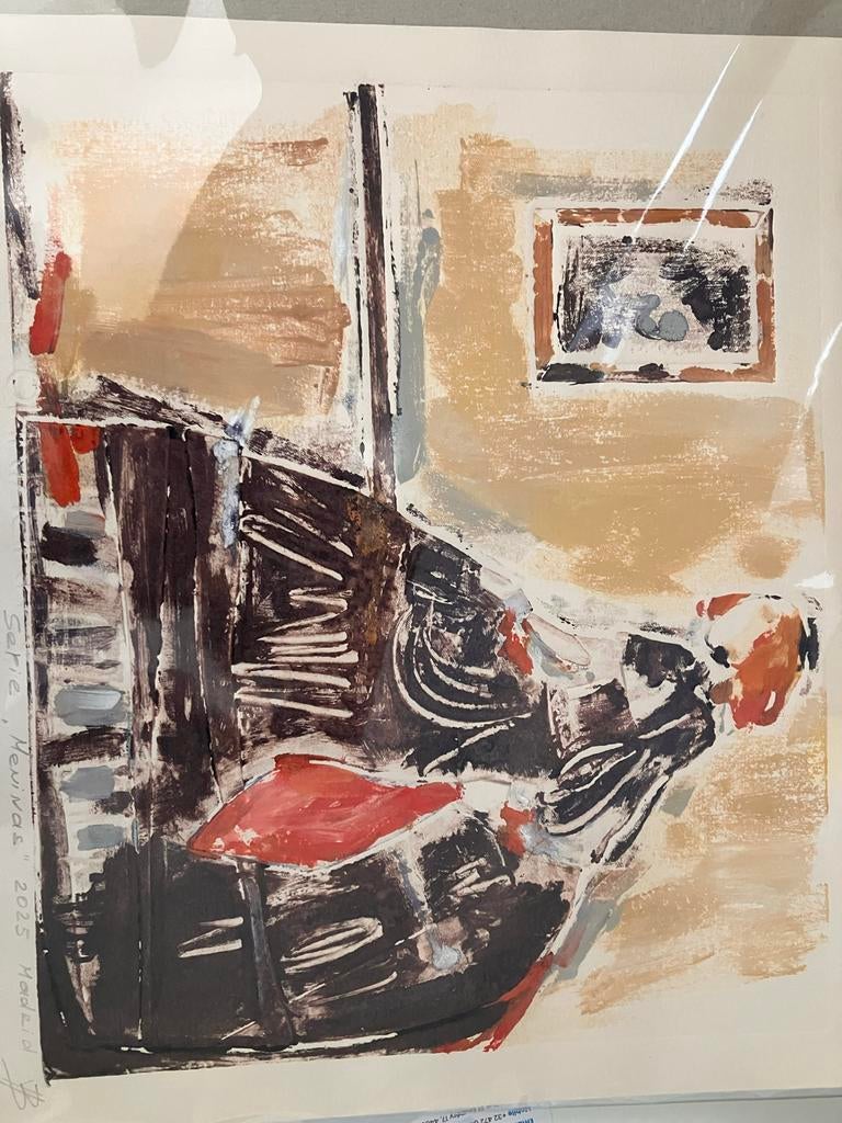 Schilderij "Serie Meninas", Ophalen