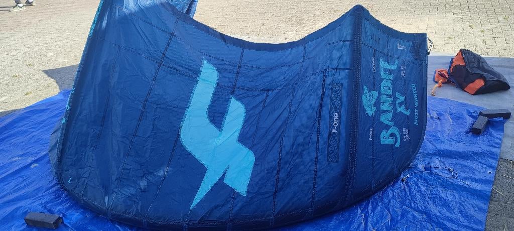 Kite- F-One Bandit 2022/2023, 7m, 8m, 9m, 10m, 11m, 12m, 14m, Watersport en Boten, Kitesurfen, Gebruikt, Verzenden, Geen board