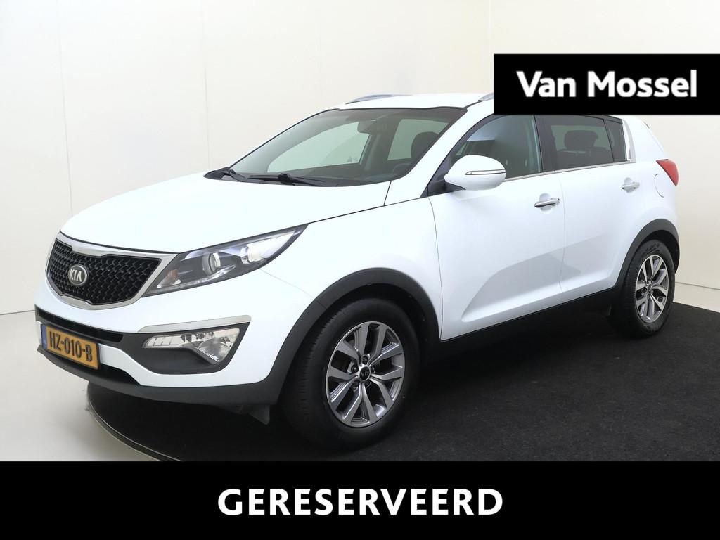 Kia Sportage 1.6 GDI 135 PK X-treme DynamicLine | audio-navi, Auto's, Kia, Voorwielaandrijving, 135 pk, 4 cilinders, Wit