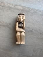 Houten beeld houtsnijwerk Jezus Christus bedroefd, Ophalen of Verzenden