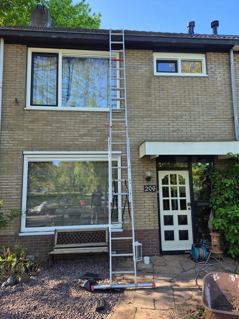 Altrex 3x10 reformladder - Veelzijdig en betrouwbaar, Ophalen, Gebruikt, Ladder, Opvouwbaar of Inschuifbaar