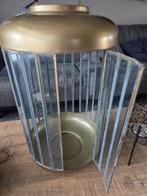 Windlicht 60cm hoog inclusief handvat, Ophalen of Verzenden, Metaal, 50 tot 75 cm