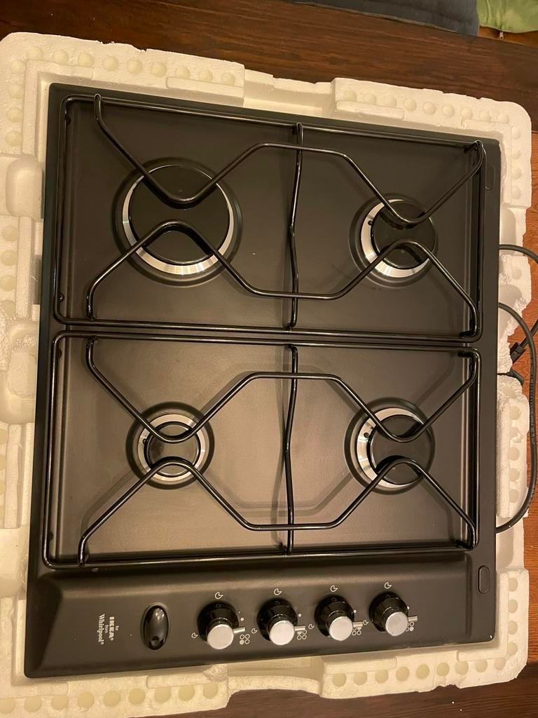 Splinternieuw inbouw kook plaat, Zo goed als nieuw, Inbouw, Gas, 4 kookzones