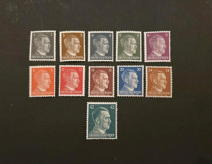 Adolf Hitler - 1941 & 1942 - postzegels vanaf 781, Postzegels en Munten, Postzegels | Europa | Duitsland, Postfris, Overige periodes