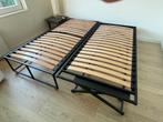 Bed - met onderschuifbed, Ophalen, 90 cm, Eenpersoons, Zo goed als nieuw