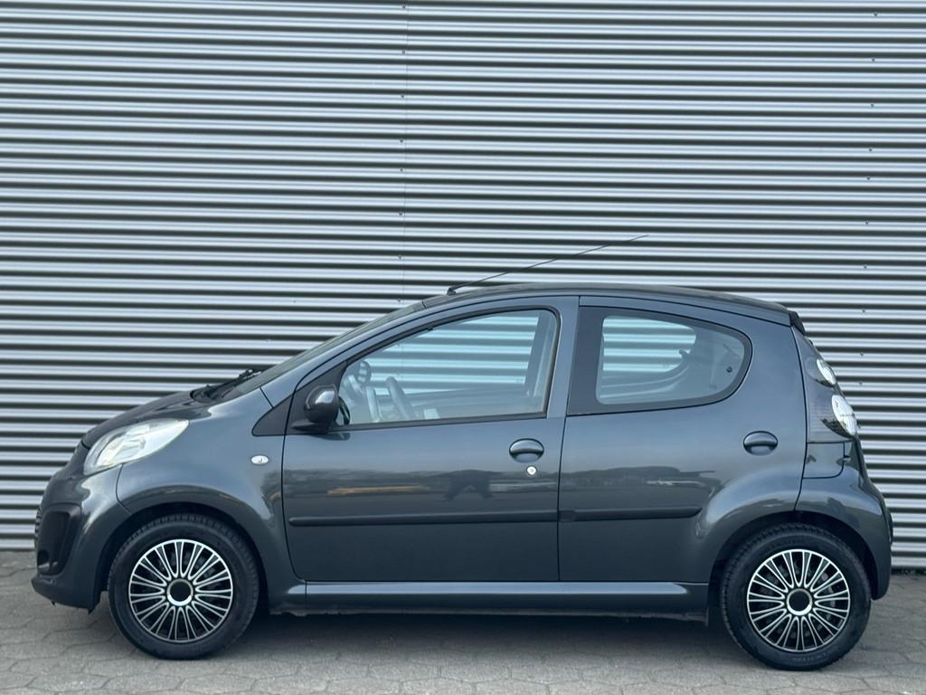 Citroen C1 1.0 Collection Airco Bluetooth Elektrische ramen, Auto's, Citroën, Euro 5, Stof, Gebruikt, Zwart