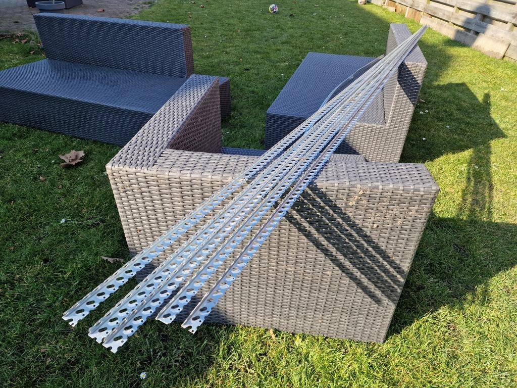 5 stuks hoekprofielen voor het stucen, Ophalen, Nieuw