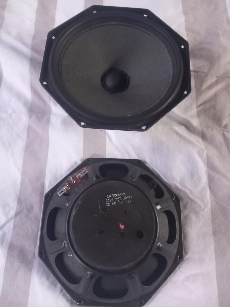 Zeer mooie Philips woofers aangeboden 8066 /w4 kleine  kap, Audio, Tv en Foto, Luidsprekers, Philips, Ophalen of Verzenden, Zo goed als nieuw