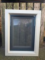 Draaikiepraam crème wit/antraciet met sleutel en hor, Ophalen, Dakraam