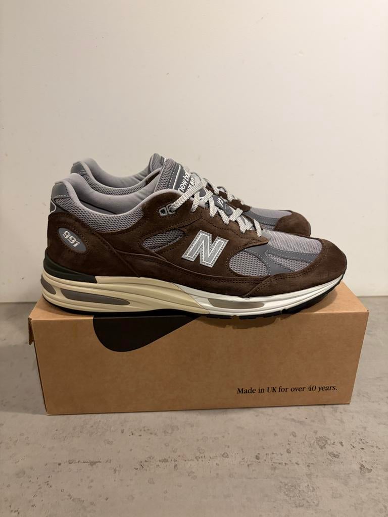 New Balance 991v2 made in UK 47,5, Kleding | Heren, Schoenen, Bruin, Ophalen of Verzenden, Sneakers of Gympen, Zo goed als nieuw