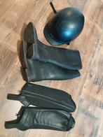 Paardrijlaarzen,chaps, cap van Fouganza (Decathlon), Dieren en Toebehoren, Paardrijkleding, Ophalen of Verzenden, Gebruikt, Kinderen