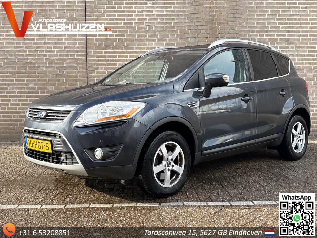 Ford Kuga 2.0 TDCi | Leder | Stoelverwarming | Climate | Cru, Auto's, Ford, 136 pk, Gebruikt, 4 cilinders, Leder en Stof