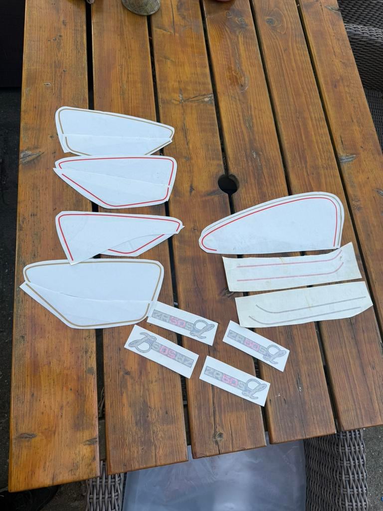Suzuki ZR50 stickers, Ophalen of Verzenden, Tank, Overige merken