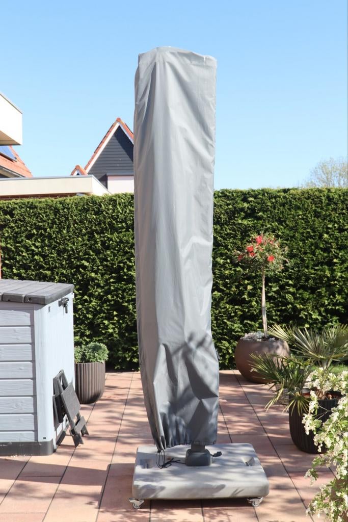 Platinum Zweefparasol, Tuin en Terras, Parasols, Ophalen of Verzenden, Zo goed als nieuw, Zweefparasol