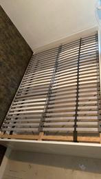 Twee persoons bed met lattenbodem, Ophalen, Tweepersoons, 140 cm, Zo goed als nieuw