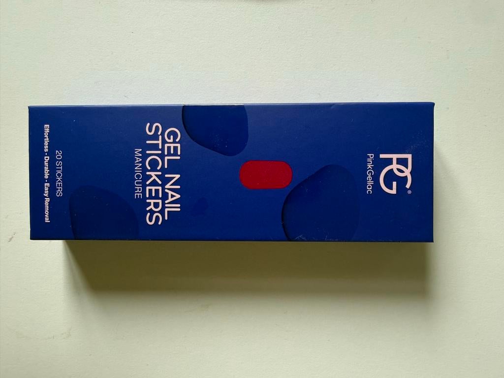 NIEUW Pink Gellac Gel Nagellak Stickers Roze, Nieuw, Ophalen of Verzenden, Toebehoren, Handen en Nagels