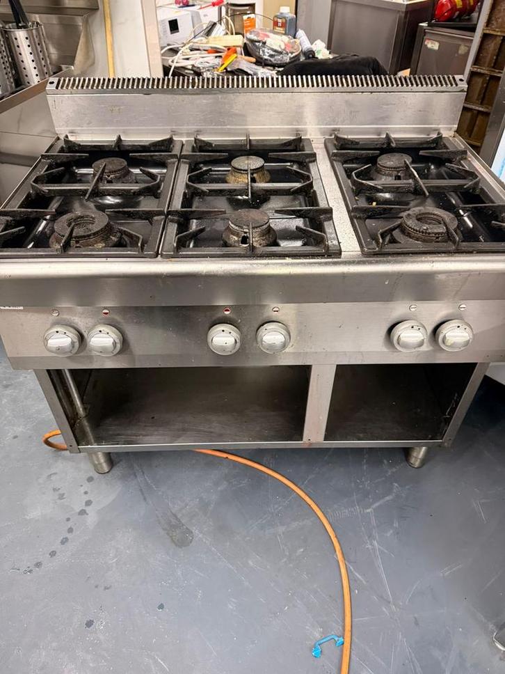 Professionele Horeca Apparatuur: Fornuis en Bakplaat, Zakelijke goederen, Horeca | Keukenapparatuur, Fornuis, Frituur en Grillen