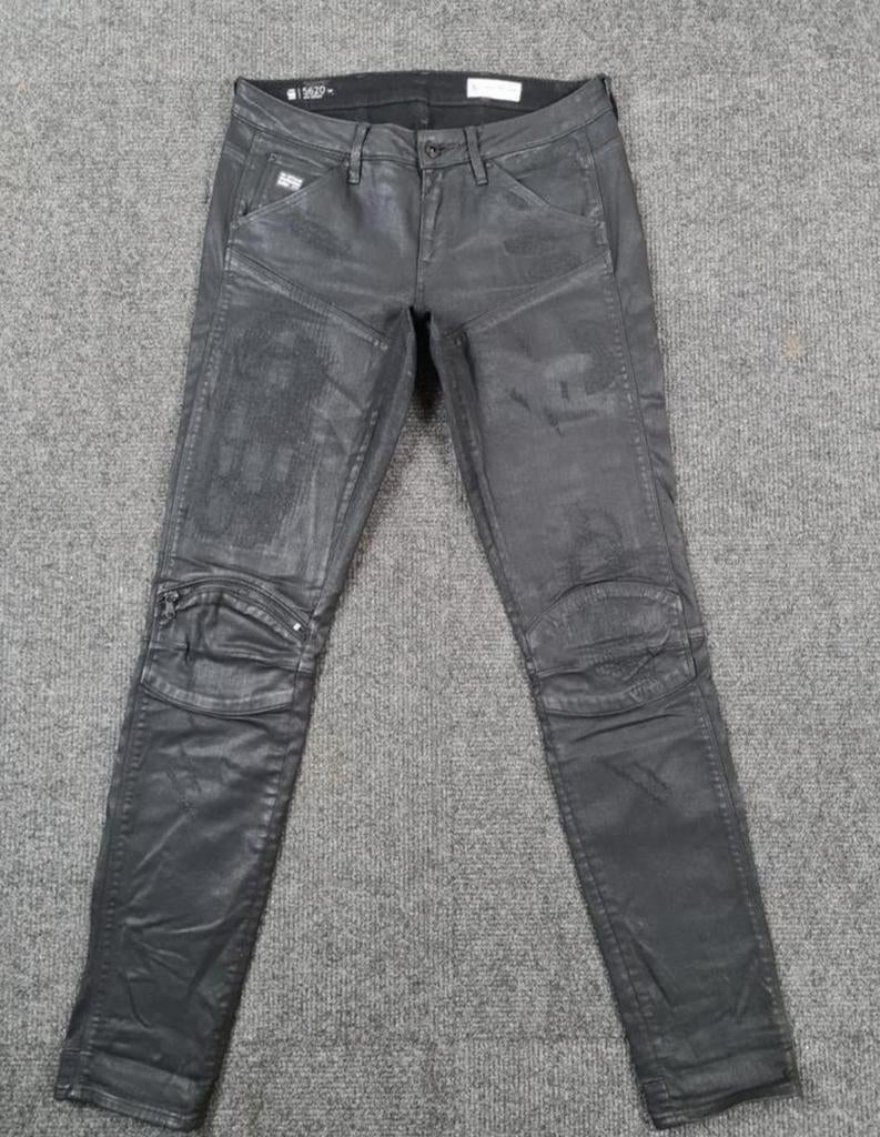 G-star raw 5620 zip mid skinny W28 L34 Dames Tulsi2834, Zwart, Ophalen of Verzenden, W30 - W32 (confectie 38/40), G-STAR RAW