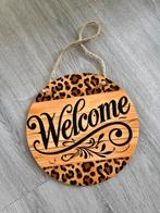 Bord welkom hout “20”, Ophalen of Verzenden, Zo goed als nieuw