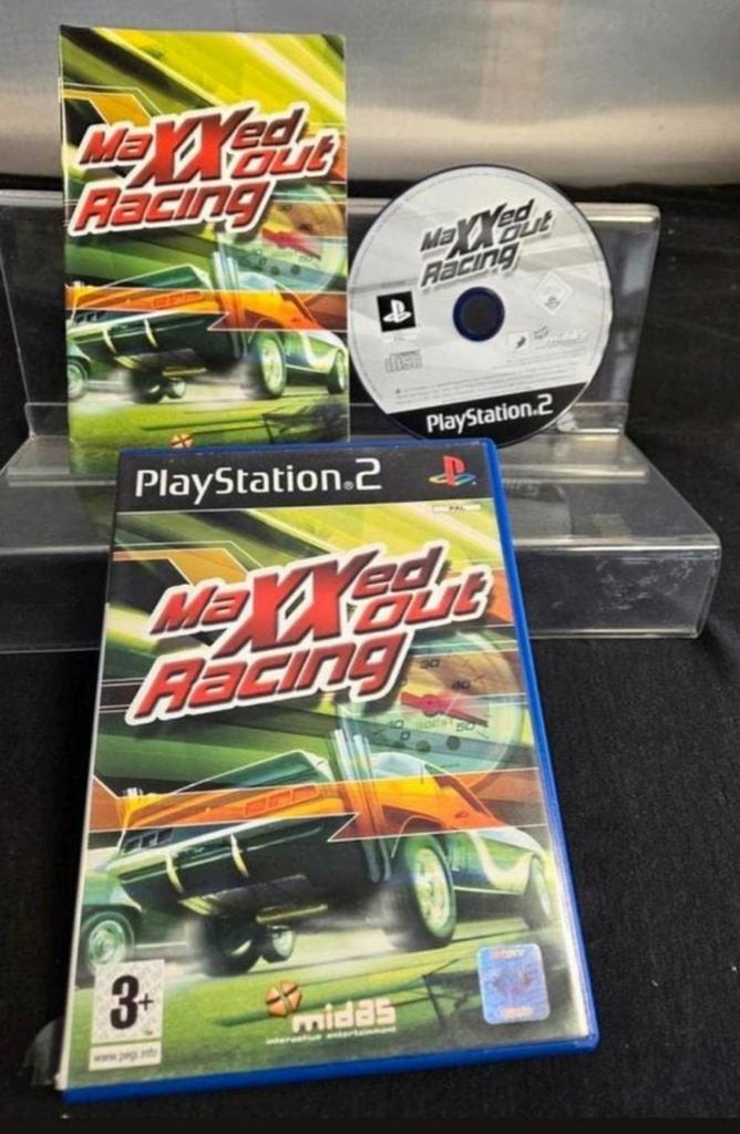 Maxxed Out Racing PlayStation 2, Spelcomputers en Games, Gebruikt, 1 speler, Racen en Vliegen, Ps