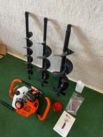 Nieuwe F-Tools benzine grondboor met 3 boren en verlengstuk, Ophalen, F tools, Nieuw, F tools