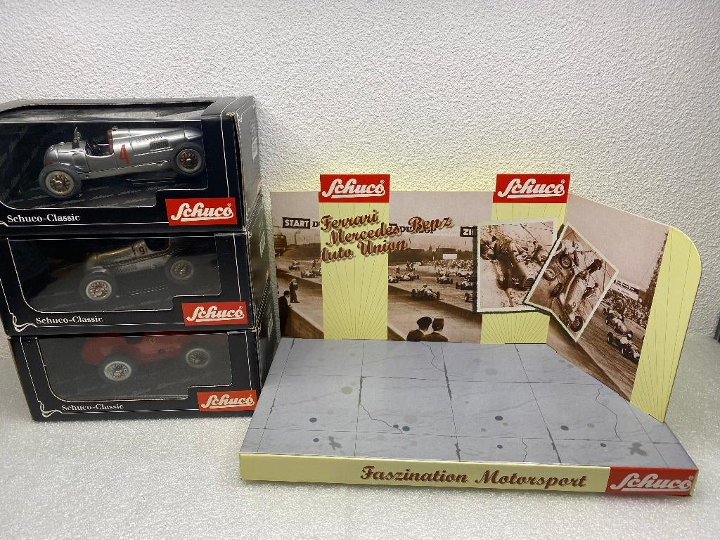 SCHUCO Motorsport-Diorama, Ophalen of Verzenden, Nieuw, Overige typen