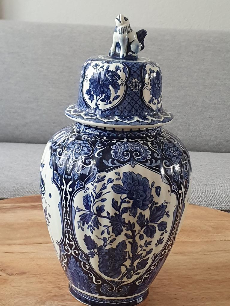 Delfts Blauw porselein diverse vazen, kruiken en kannen, Antiek en Kunst, Ophalen