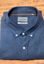 Donkerblauw overhemd, merk suitable, Ophalen of Verzenden, Zo goed als nieuw, Blauw, Overige halswijdtes