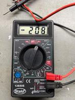 Stalo Digitale Multimeter 106505 - Gebruikt, Doe-het-zelf en Verbouw, Meetapparatuur, Ophalen of Verzenden, Gebruikt, Multimeter