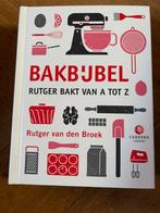 Bakbijbel van Rutger van den Broek - Zo goed als nieuw, Boeken, Kookboeken, Ophalen of Verzenden, Zo goed als nieuw, Taart, Gebak en Desserts