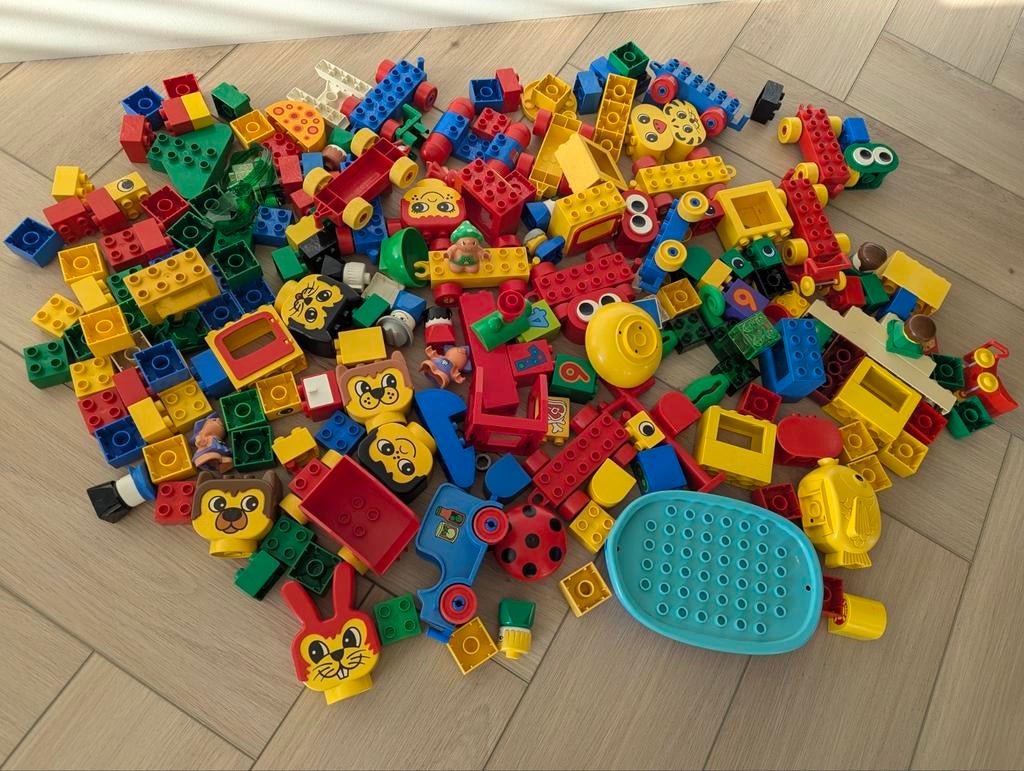 300+ Duplo Lego blokken en diversen, Ophalen of Verzenden, Zo goed als nieuw, Duplo
